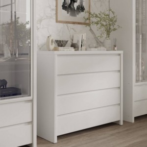 Cómoda 4 Gavetas Kaspian Cómoda 4 Gavetas Kaspian