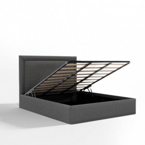 Cama de Casal Estofada Bossa Nova + Colchão Opc. Cama de Casal Estofada Bossa Nova + Colchão Opc.