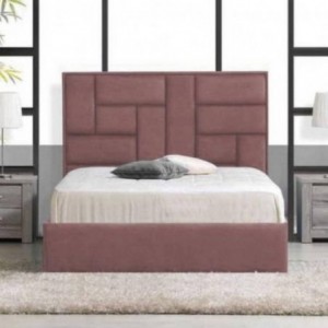 Cama Estofada De Casal Dalia + Colchão Opc. Cama Estofada De Casal Dalia + Colchão Opc.