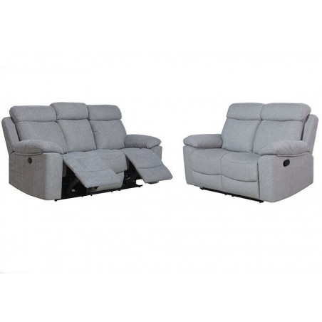 Pack Sofá 3 Lugares + 2 Lugares Relax Olimpo