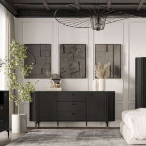 Aparador 2 Portas + 3 Gavetas Zante Aparador 2 Portas + 3 Gavetas Zante