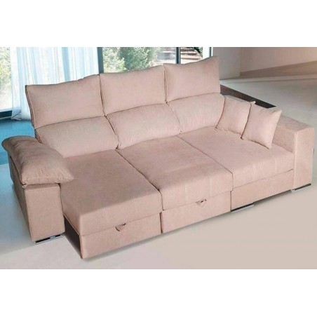 Sofá Chaise Long c/ Cama Gijon (270x150cm)