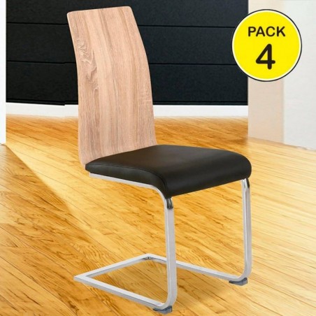 Pack de 4 Cadeiras Sensei