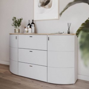 Aparador 2 Portas + 3 Gavetas Sambuca Aparador 2 Portas + 3 Gavetas Sambuca