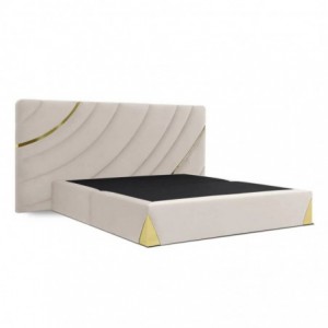 Cama de Casal Estofada Layla + Colchão Opc. Cama de Casal Estofada Layla + Colchão Opc.