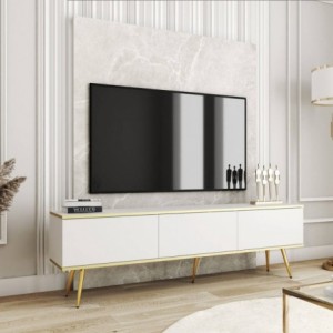 Base Tv 3 Portas Oro Base Tv 3 Portas Oro