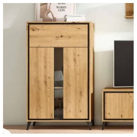 Elemento Prateleiras 2 Portas Atenea