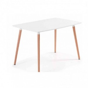 Mesa de Jantar Retangular Charles (120x80x75cm) Mesa de Jantar Retangular Charles (120x80x75cm)
