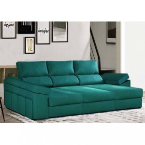 Sofá Cama 2L + Chaise Long Elvis Presley (270x150cm) Sofá Cama 2L + Chaise Long Elvis Presley (270x150cm)