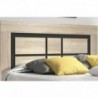 Pack Quarto Completo Lara c/ Sommier (Cambria/Grafito) + Colchão Premium 17HR (190x150cm)