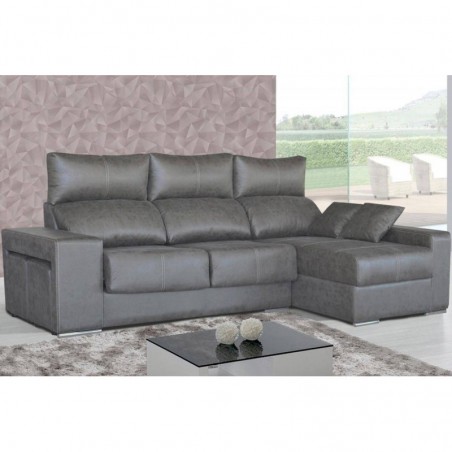 Sofá 2L + Chaise Long Higia (280x150cm)