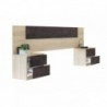 Pack Quarto Completo Alaya c/ Sommier Ebro + Colchão Premium 17HR (190x150cm)