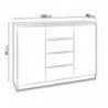 Cómoda 2 Portas + 4 Gavetas Drawer