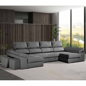 Sofá Dupla Chaise c/ Cama Elvis Presley (340x150cm) Sofá Dupla Chaise c/ Cama Elvis Presley (340x150cm)