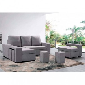 Sofá 1L c/ Dupla Chaise Long Mike (230x150cm) Sofá 1L c/ Dupla Chaise Long Mike (230x150cm)