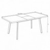 Mesa de Jantar Extensível Lini 138 (138/178x75x85cm)
