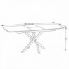 Mesa de Jantar Extensível Filis (185/145x75x90cm)
