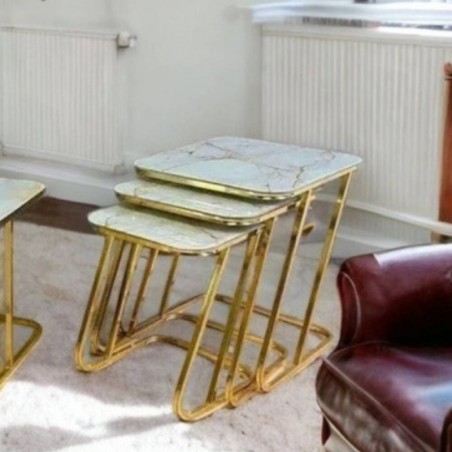 Conjunto de 3 Mesas Zeus