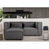 Sofá Modular 1L + Chaise Long Reversível Luxury 01 (190x160cm)