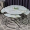 Conjunto de Mesa de Centro Yuvarlak Pizza