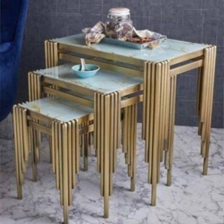 Conjunto Mesa de Centro Safran