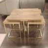 Conjunto Mesa de Centro Ahsap 4+1