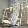 Cama de Madeira Juvenil Tipi (190x90cm)
