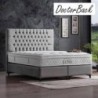 Cama Estofada Casal Luna 1 + Colchão Opc.