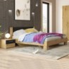 Cama de Casal Vera c/ 2 Mesas de Cabeceira