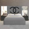 Pack Cama de Casal Clock & Clock XL (Cabeceira Longa) + Colchão Opc.