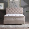 Cama Royal + Estrado, Sistema Elevatório e Fundos + Colchão Opc.