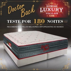 Colchão Back Luxury Original Visco-Air (c/ Entrega GRÁTIS) Colchão Back Luxury Original Visco-Air (c/ Entrega GRÁTIS)