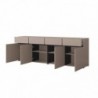 Aparador 4 Portas + 4 Gavetas Cross