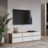 Base Tv 3 Portas + 3 Gavetas Cross