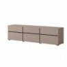 Base Tv 3 Portas + 3 Gavetas Cross