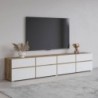 Base Tv 4 Portas + 4 Gavetas Cross