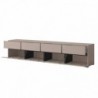 Base Tv 4 Portas + 4 Gavetas Cross