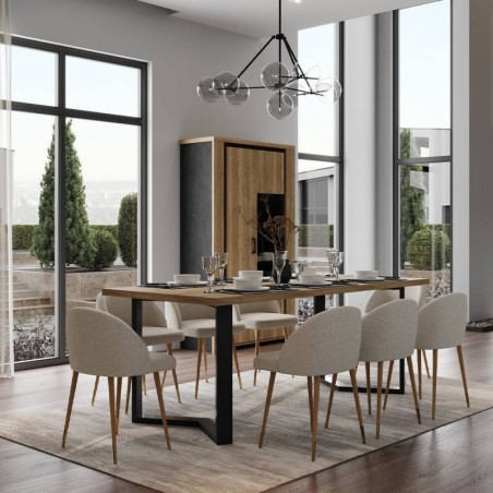 Mesa de Jantar Fixa Stout