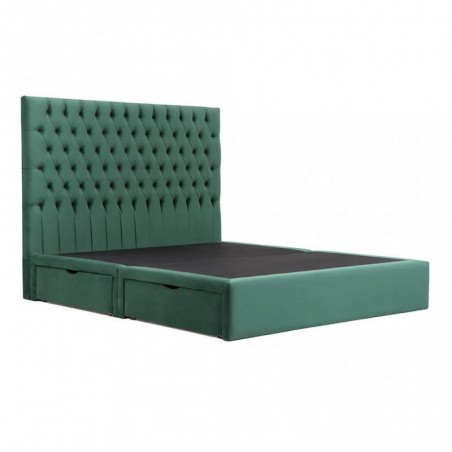 Cama Estofada de Casal Marselha + Colchão Opc.