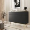 Cómoda 2 Portas + 2 Gavetas Oro