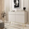 Cómoda 2 Portas + 2 Gavetas Oro