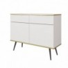 Cómoda 2 Portas + 2 Gavetas Oro