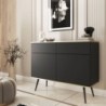 Cómoda 2 Portas + 2 Gavetas Oro