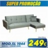 Sofá 3L + Chaise Long c/ Cama Mod. SL1044 (234x150cm)