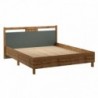 Pack Cama Indygo + Colchão Doctor Back Ortopédico (200x160cm) (Green/Dab Wotan)