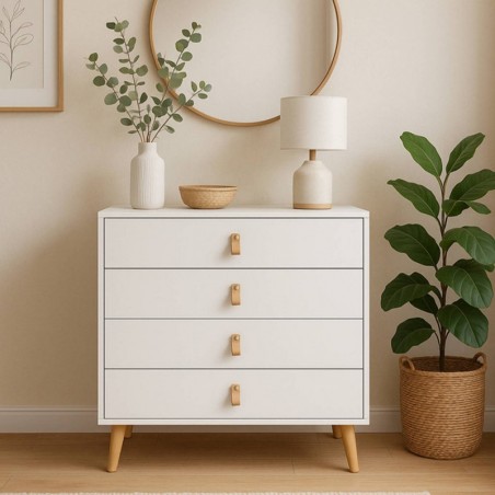 Cómoda 4 Gavetas Anzio