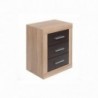 Pack Quarto Completo Lara c/ Sommier (Cambria/Grafito) + Colchão Premium 17HR (190x150cm)