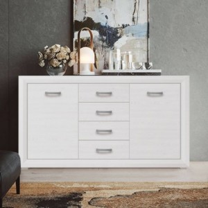 Aparador 2 Portas + 4 Gavetas Marcus