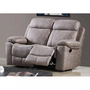 Sofá 2 Plazas Relax c/ Função Manual Menfis (164x96cm)