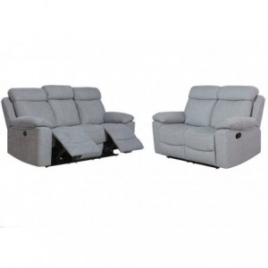 Pack Sofá 3 Lugares + 2 Lugares Relax Olimpo